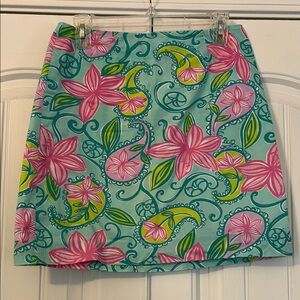 Lilly Pulitzer Skirt - Pink and Green